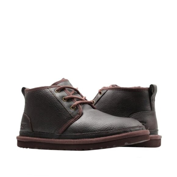NWOT UGG Men's Dark Brown Chukka Boots - Picture 4 of 14